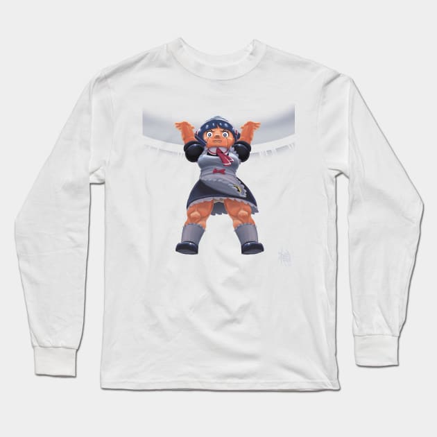 Genki Dama Roboco Long Sleeve T-Shirt by khots